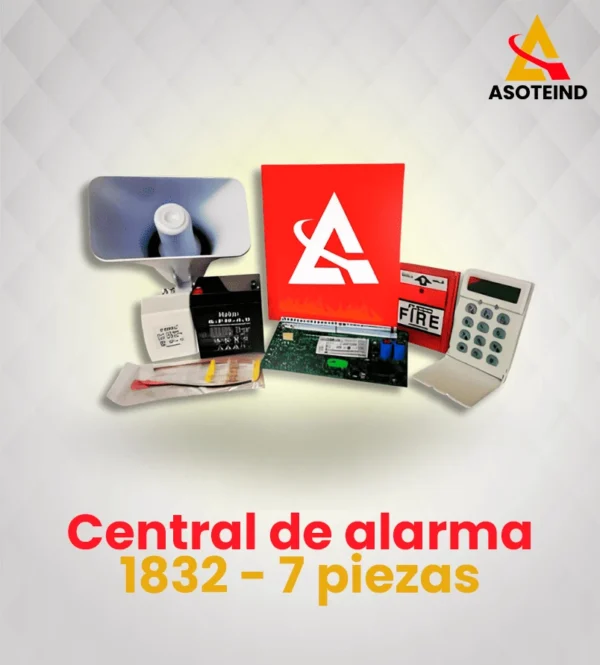 Central de alarma 1832 7 piezas