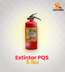 Extintor PQS 5 LBS