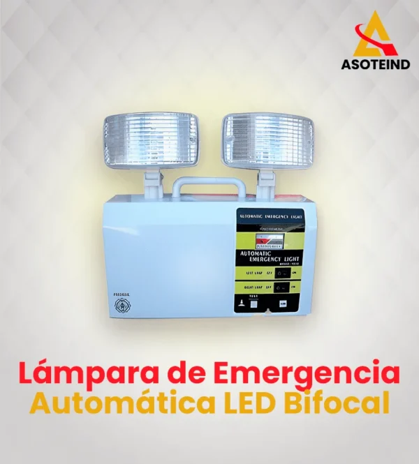 LAMPARA AUTOMATICA de EMRGENCIA BIFOCAL LED