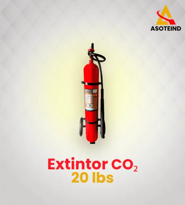 extintor co2 20 lbs