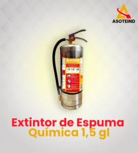 extintor de espuma quimica 1,5 gl