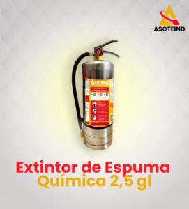 extintor de espuma quimica 2,5 gl