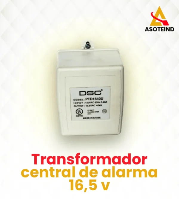 transformador central. de alarma