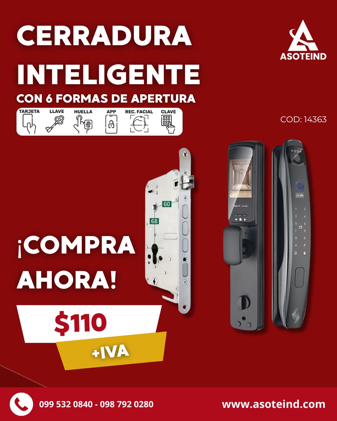 CERRADURA-INTELIGENTE-SEGURIDAD-ELECTRONICA-QUITO-GUAYAQUIL-ECUADOR