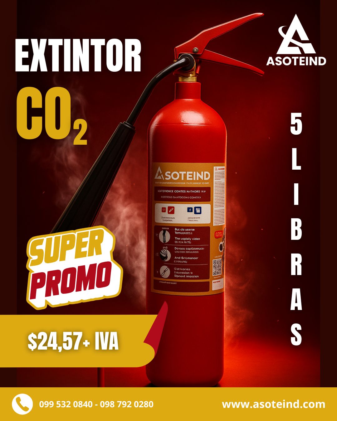 EXTINTORES-CO2-QUITO-ECUADOR-EXTINTOR CO2