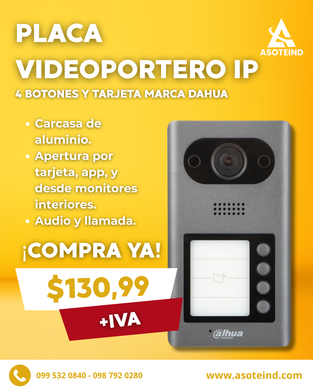 PLACA-VIDEOPORTERO-IP-4-BOTONES